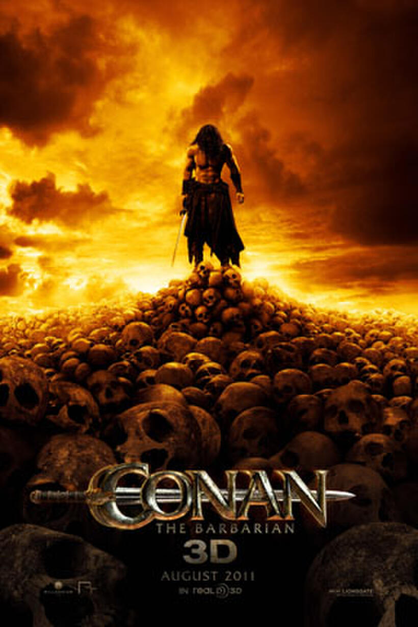 Teaser poster art for "Conan the Barbarian3D."