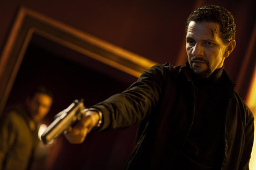 Roschdy Zem as Hugo Sartet in ``Point Blank.''