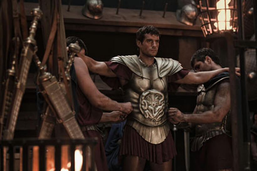 Henry Cavill as Theseus in ``Immortals.''
