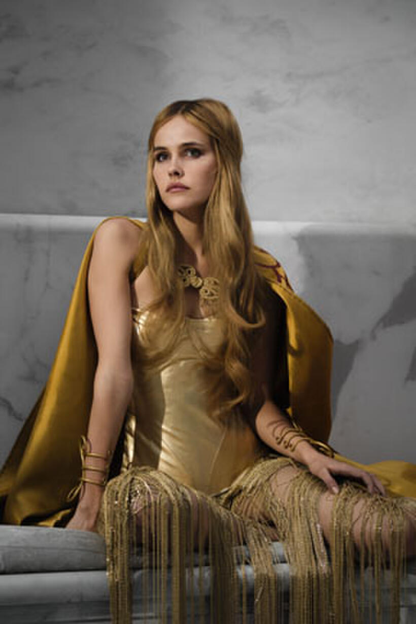 Isabel Lucas as Athena in ``Immortals.''