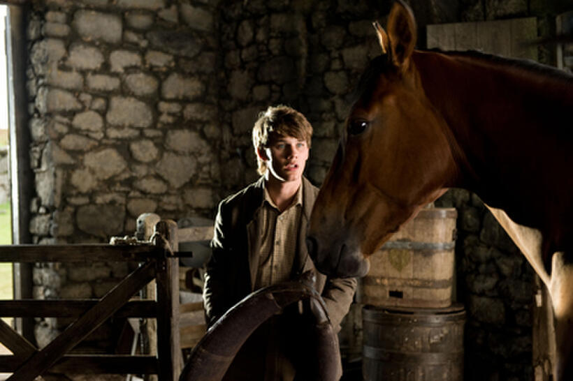 Jeremy Irvine as Albert and Joey in ``War Horse.''