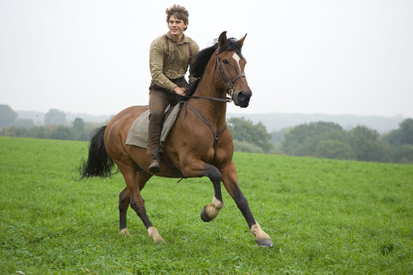 Jeremy Irvine as Albert and Joey in ``War Horse.''