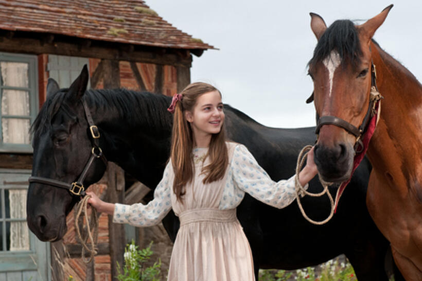 Topthorn, Celine Buckens as Emilie and Joey in ``War Horse.''