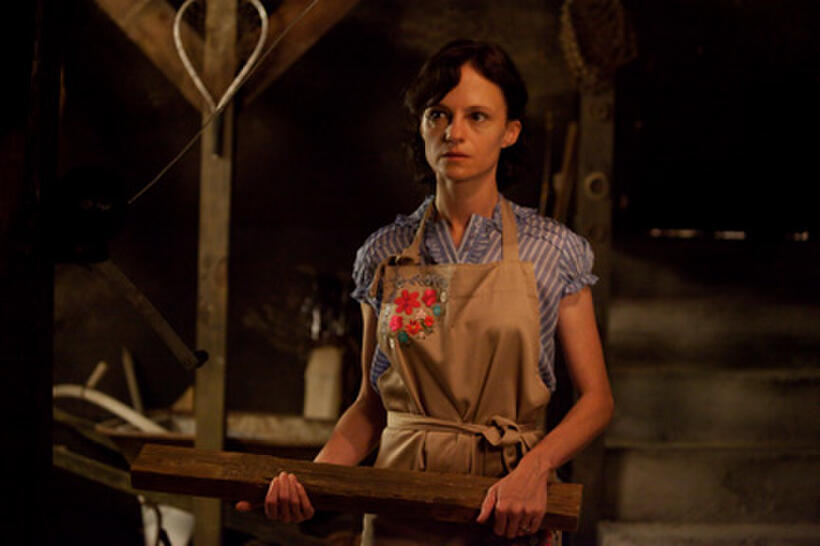 Angela Bettis as Belle Cleek in ``The Woman.''