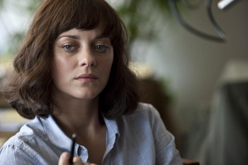 Marion Cotillard as Dr. Leonora Orantes in ``Contagion.''