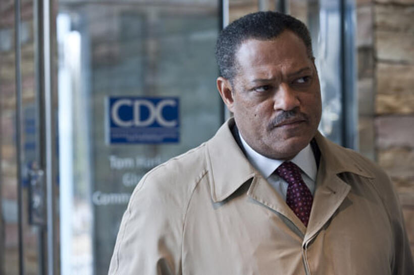 Laurence Fishburne as Dr. Ellis Cheever in ``Cantagion.''