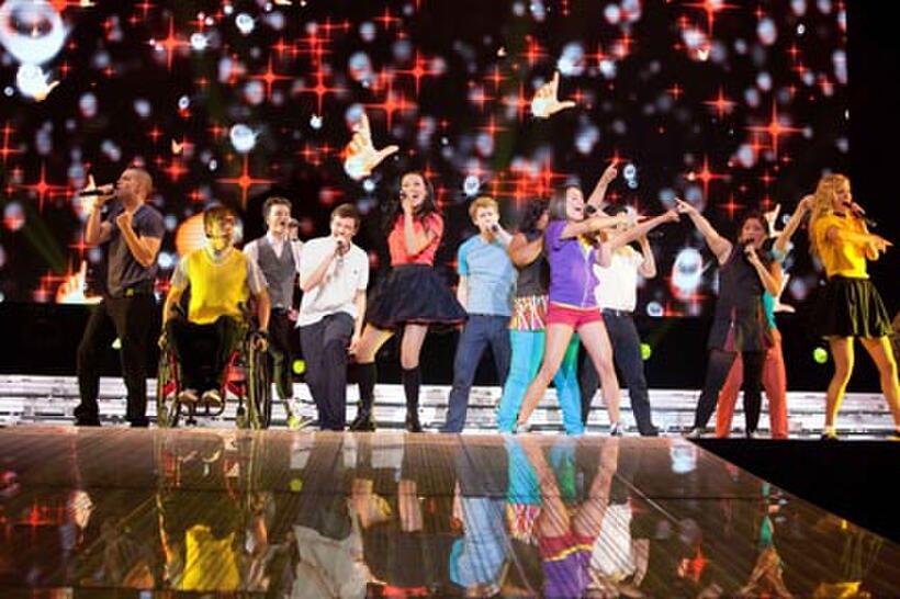 A scene from ``Glee: The 3D Concert Movie.''
