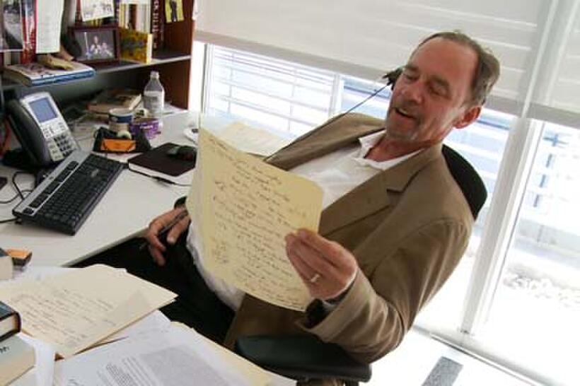 David Carr in ``Page One: Inside the New York Times.''