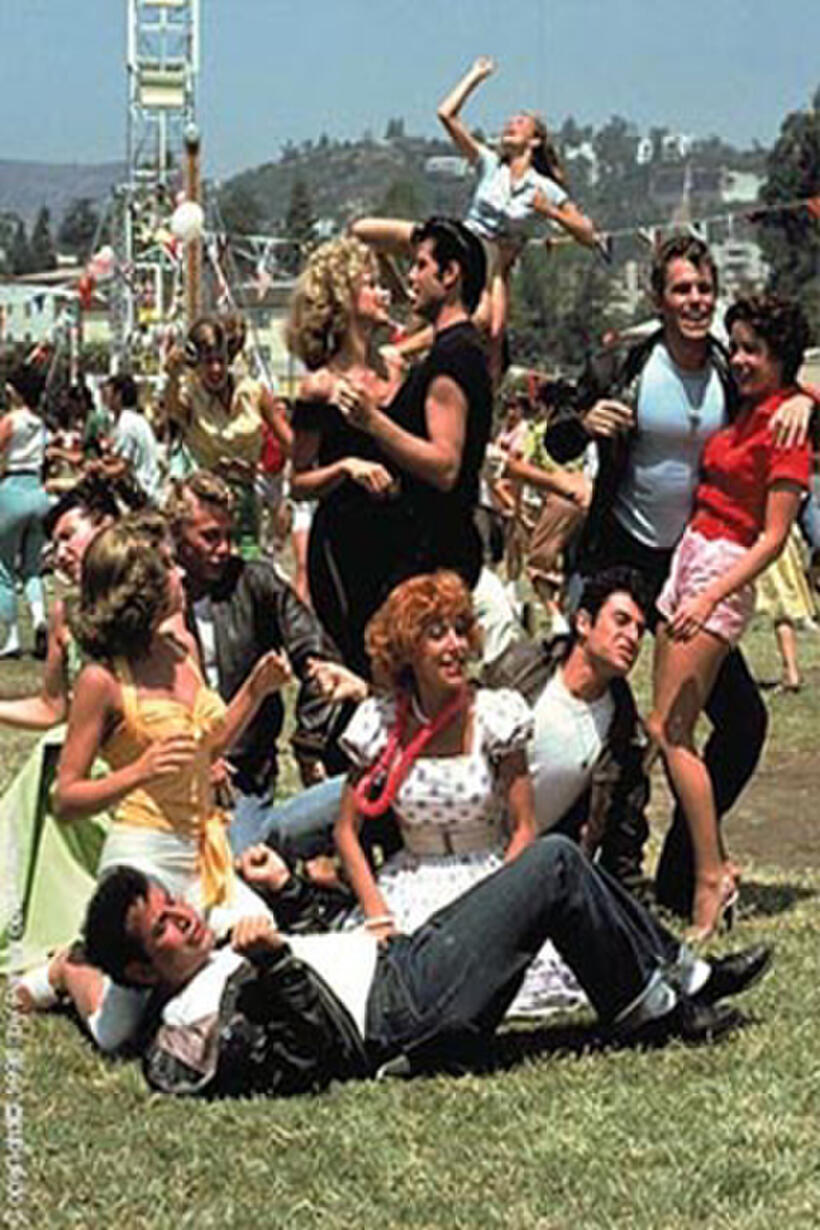 A scene from the film "Grease."