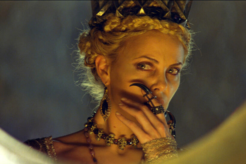Charlize Theron as Queen Ravenna in ``Snow White and the Huntsman.''