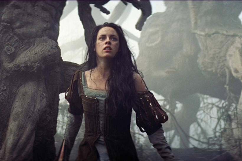 Kristen Stewart as Snow White in ``Snow White & the Huntsman.''