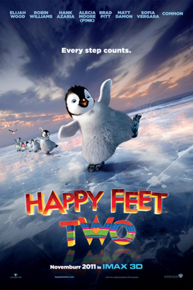Poster art for "Happy Feet Two: An IMAX 3D Experience."