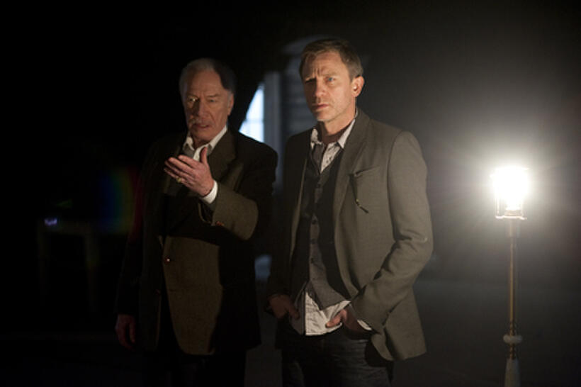 Christopher Plummer as Henrik Vanger and Daniel Craig as Mikael Blomkvist in ``The Girl with the Dragon Tattoo.''