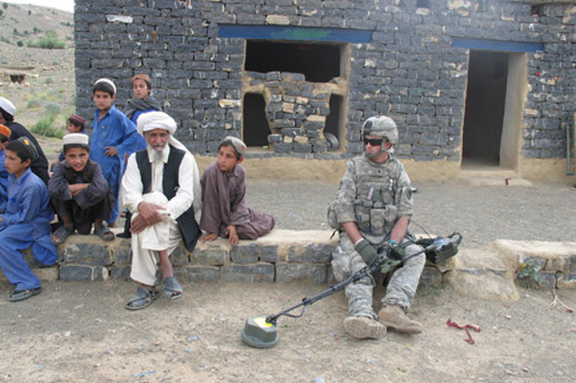 A scene from ``Where Soldiers Come From.''
