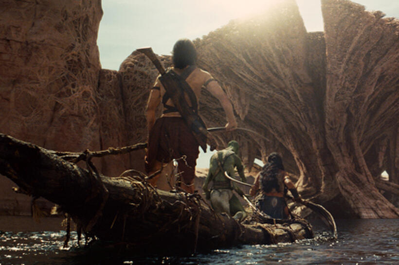 A scene from ``John Carter.''