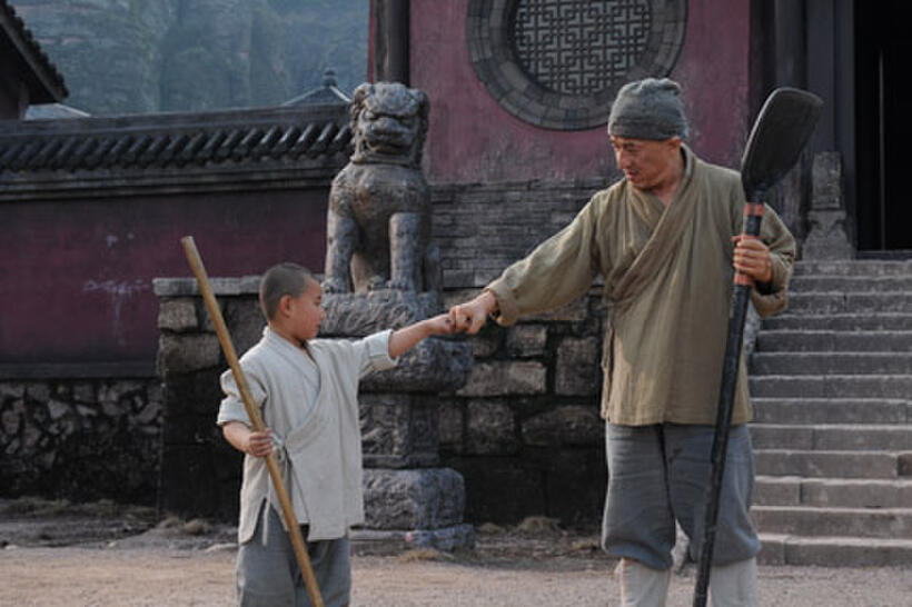 Jackie Chan as Cook in ``Shaolin.''