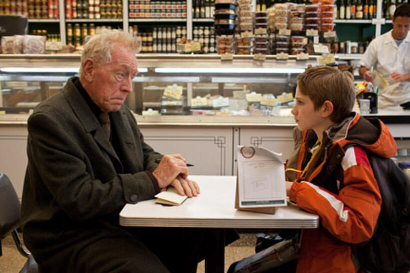 Max Von Sydow as Thomas Schell Sr. and Thomas Horn as Oskar Schell and in ``Extremely Loud & Incredibly Close.''