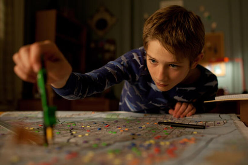 Thomas Horn as Oskar Schell in ``Extremely Loud & Incredibly Close.''