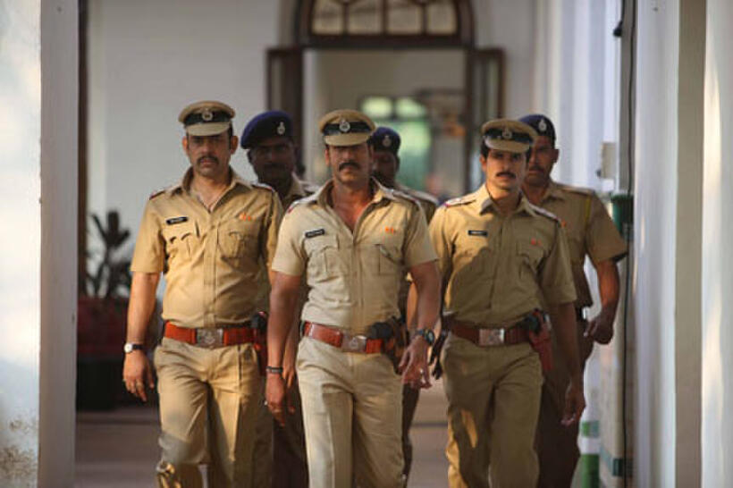 A scene from ``Singham.''