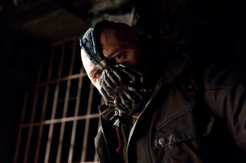 Tom Hardy as Bane in ``The Dark Knight Rises.''