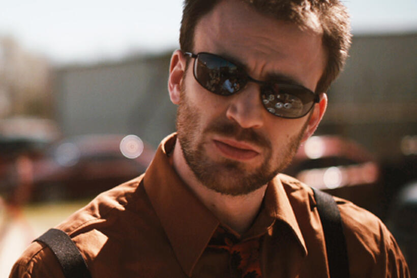 Chris Evans as Mike Weiss in ``Puncture.''