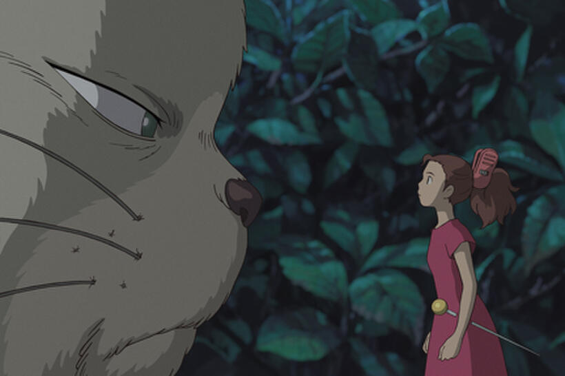 Arrietty in "The Secret World of Arrietty.''