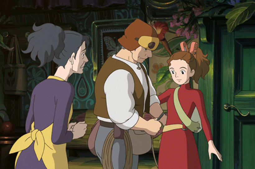 Homily, Pod and Arrietty in ``The Secret World of Arrietty.''