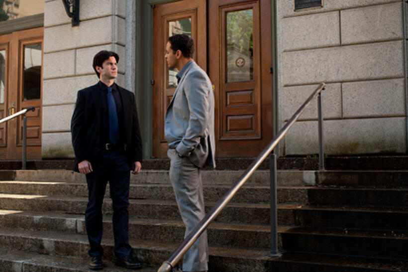 Wes Bentley and Daniel Sunjata in "Gone."