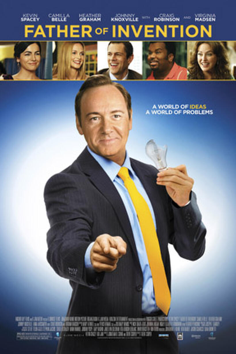 Poster art for "Father of Invention."