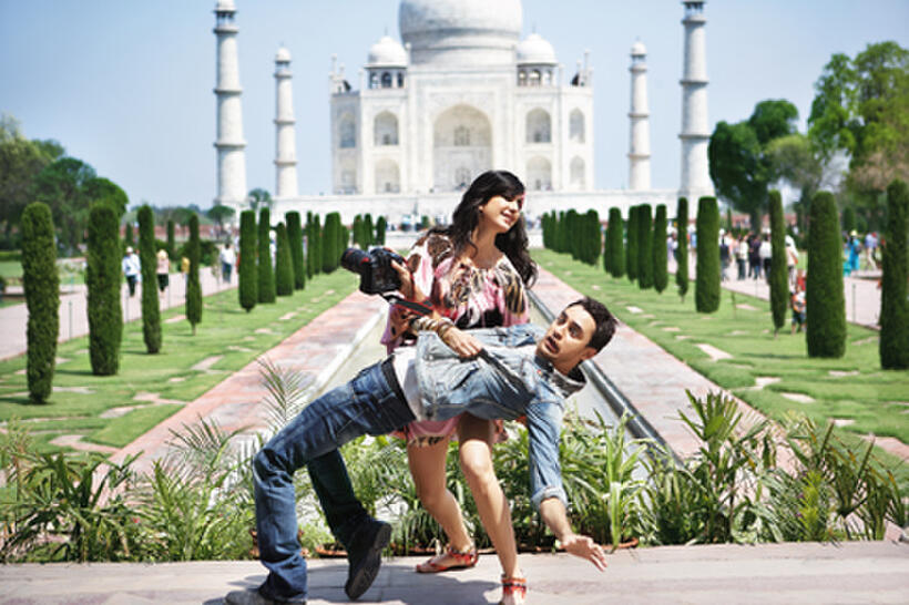 Katrina Kaif and Imran Khan in ``Mere Brother Ki Dulhan.''