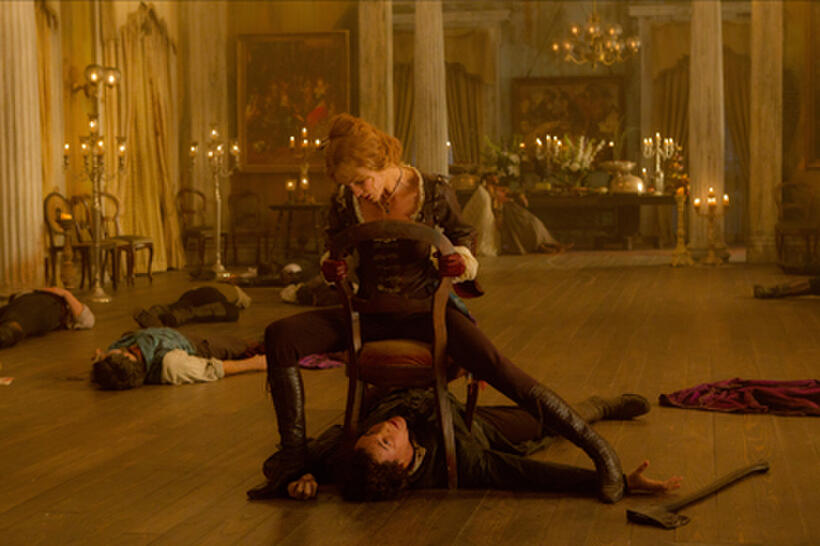 A scene from "Abraham Lincoln: Vampire Hunter."
