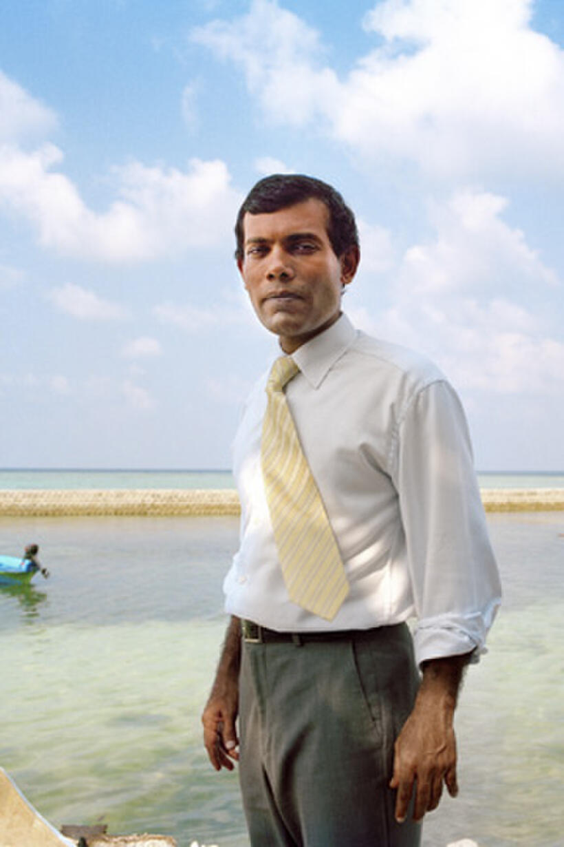 Mohamed Nasheed in "The Island President.''