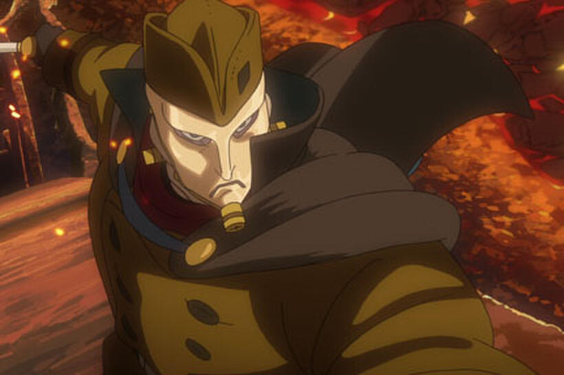 A scene from ``Fullmetal Alchemist: The Sacred Star of Milos.''