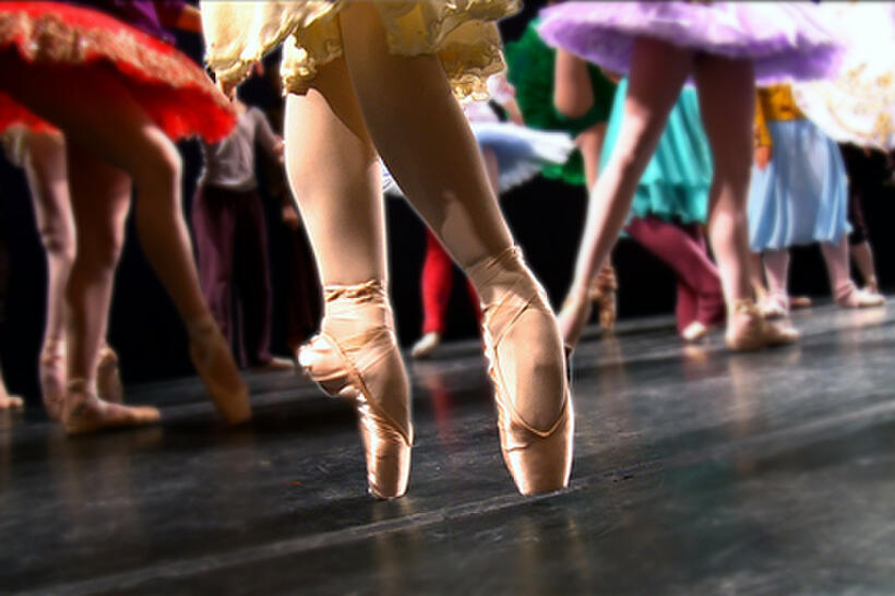 A scene from ``First Position.''