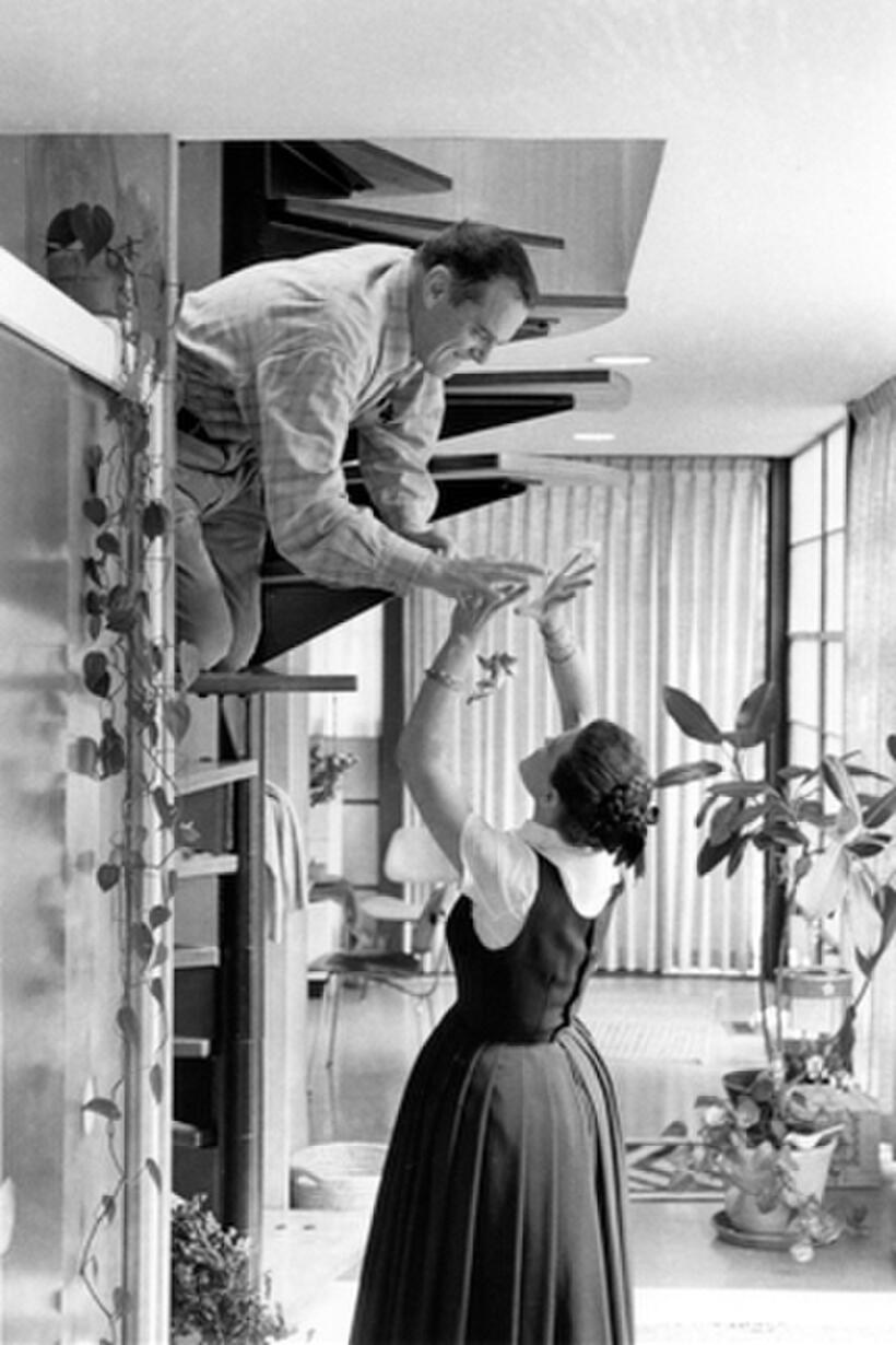 Charles Eames and Ray Eames as seen in ``Eames: The Architect and the Painter.''