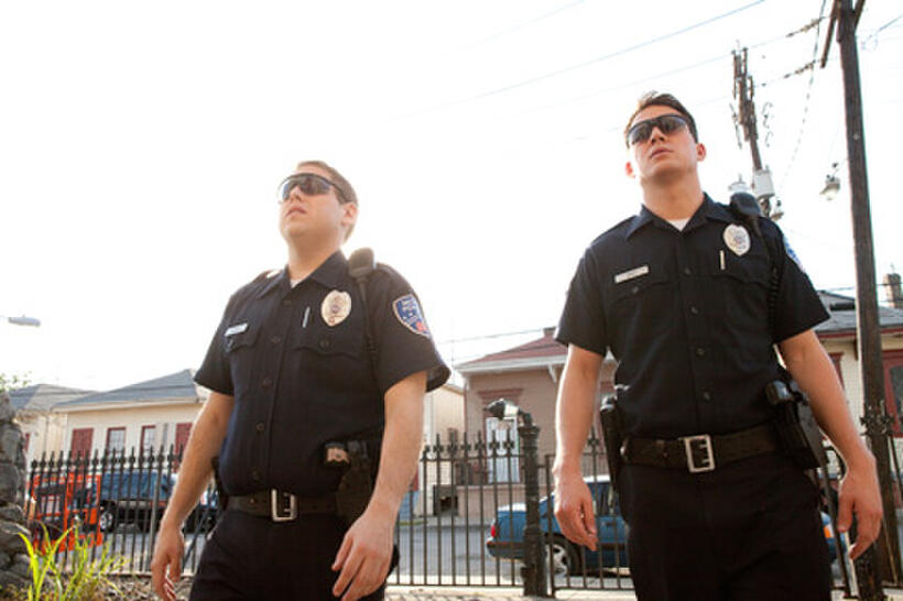 Jonah Hill as Schmidt and Channing Tatum as Jenko in ``21 Jump Street.''