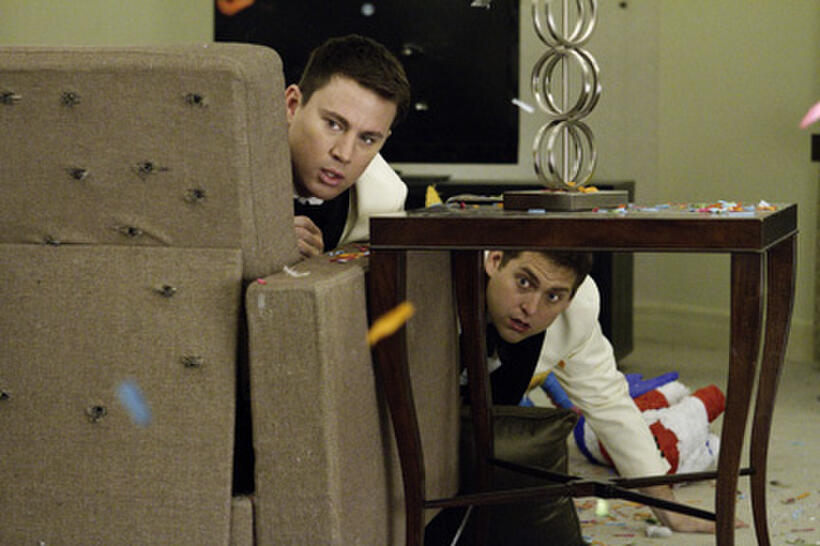 Channing Tatum as Jenko and Jonah Hill as Schmidt in ``21 Jump Street.''