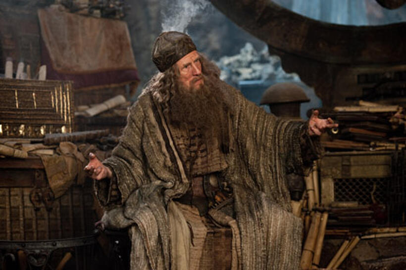 Bill Nighy as Hephaestus in ``Wrath of the Titans.''