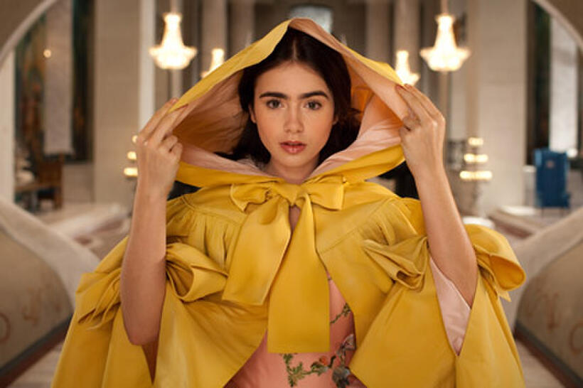 Lily Collins as Snow White in "Mirror Mirror.''