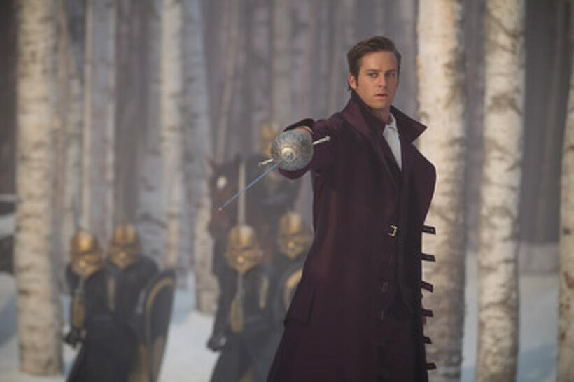 Armie Hammer as Prince Andrew Alcott in "Mirror Mirror.''