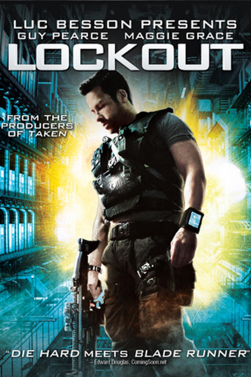 Poster art for "Lockout."