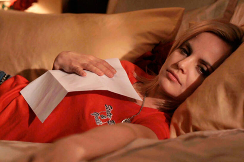 Mena Suvari as Heather in ``Restitution.''