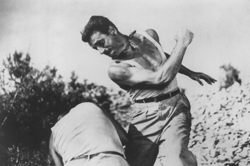 A scene from "The Wages of Fear."