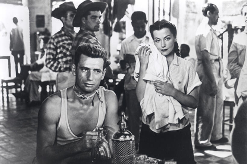 A scene from "The Wages of Fear."