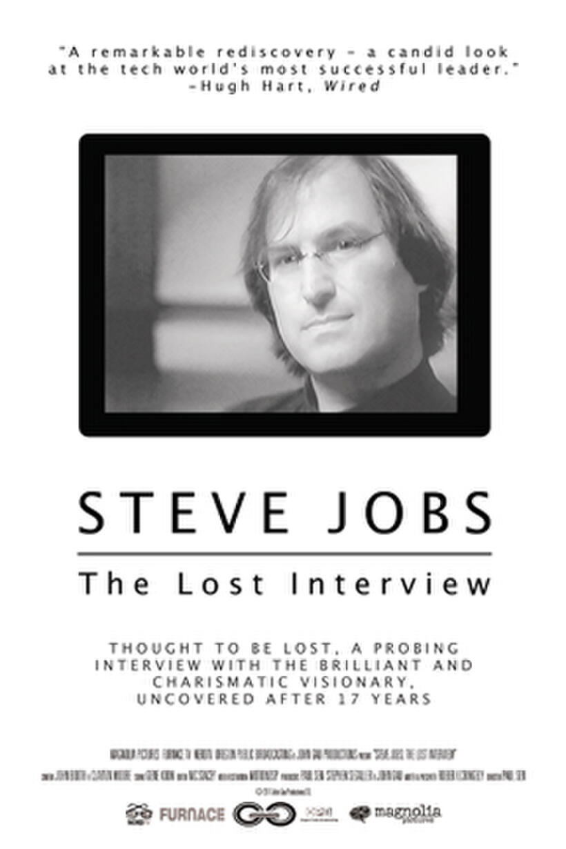 Poster art for "Steve Jobs: The Lost Interview."