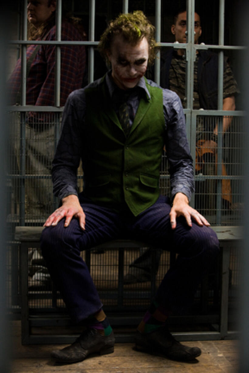 Heath Ledger in "The Dark Knight."