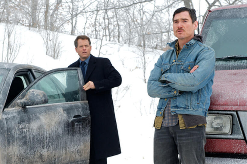 Greg Kinnear as Mickey Prohaska and Billy Crudup as Randy in ``Thin Ice.''