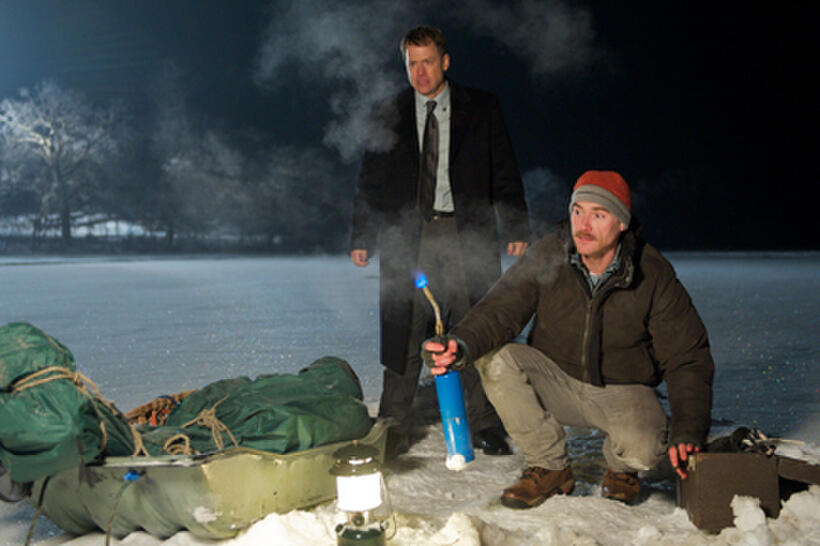 Greg Kinnear as Mickey Prohaska and Billy Crudup as Randy in ``Thin Ice.''