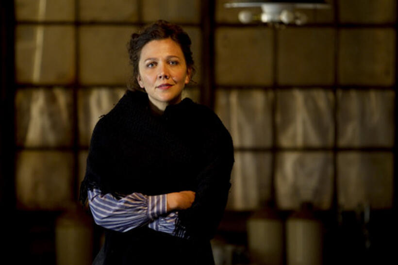 Maggie Gyllenhaal as Charlotte Dalrymple in ``Hysteria.''