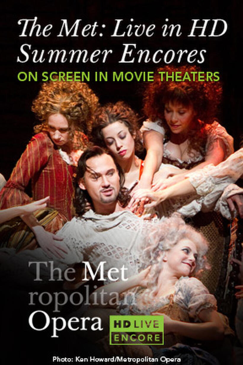 Poster art for "Les Contes d'Hoffmann Met Summer Encore."